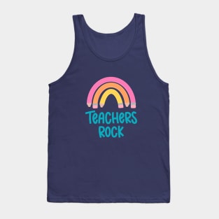 teachers rock Tank Top